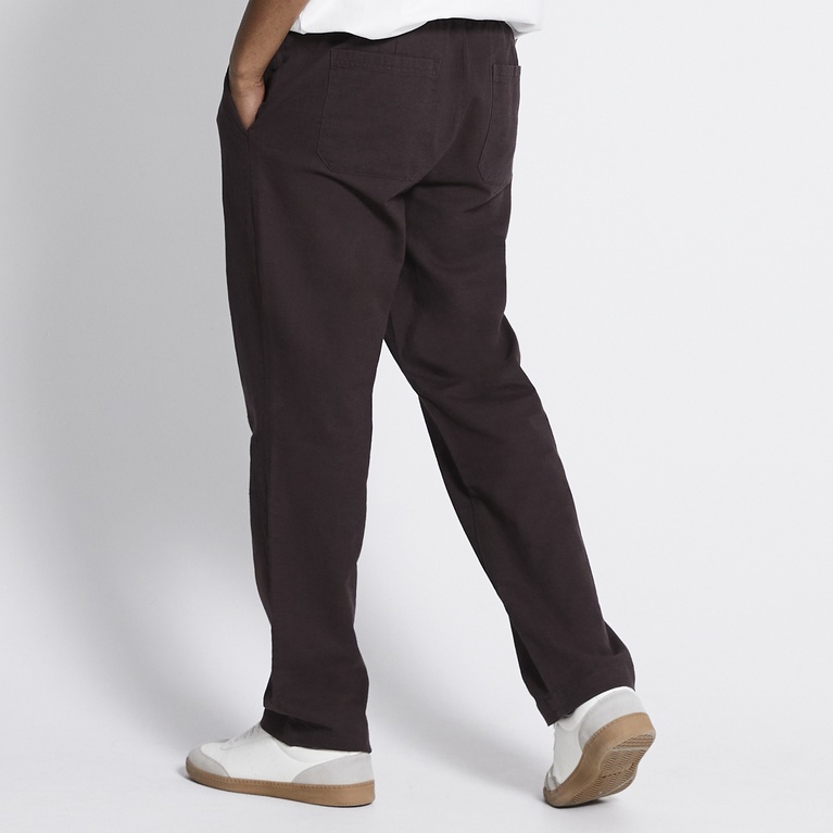 Linen blend pants "Ludvig" Brown